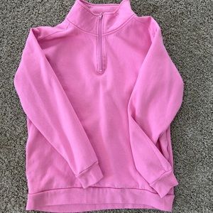 Pink zip up hoodie